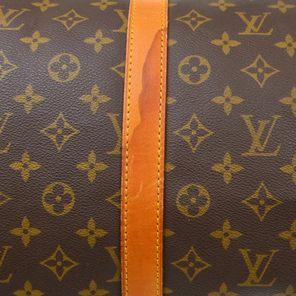 Louis Vuitton Keepall Monogram Canvas, Brown, Canvas, Travel Bag