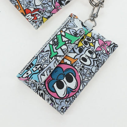 Louis Vuitton Trio Envelope Pouch Set Limited Edition Monogram Comics Canvas, Multicolour, Canvas, Clutch