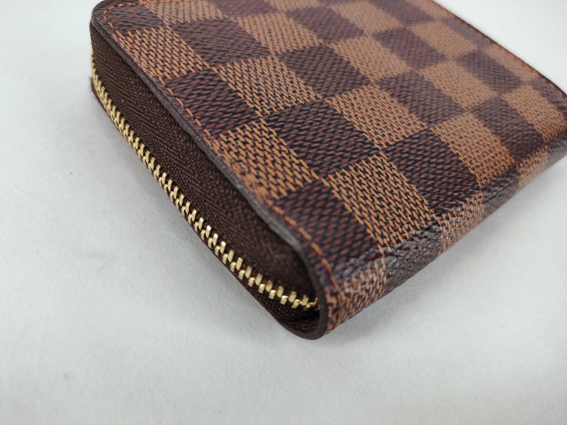 Louis Vuitton Padlock Zippy Coin Purse Monogram Printed Python, Brown, Canvas, Clutch