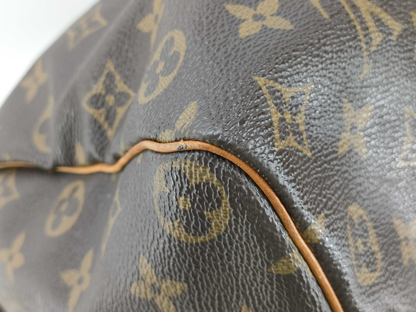 Louis Vuitton Neo Speedy Bag Cuir Orfevre Leather, Brown, Canvas, Handbag