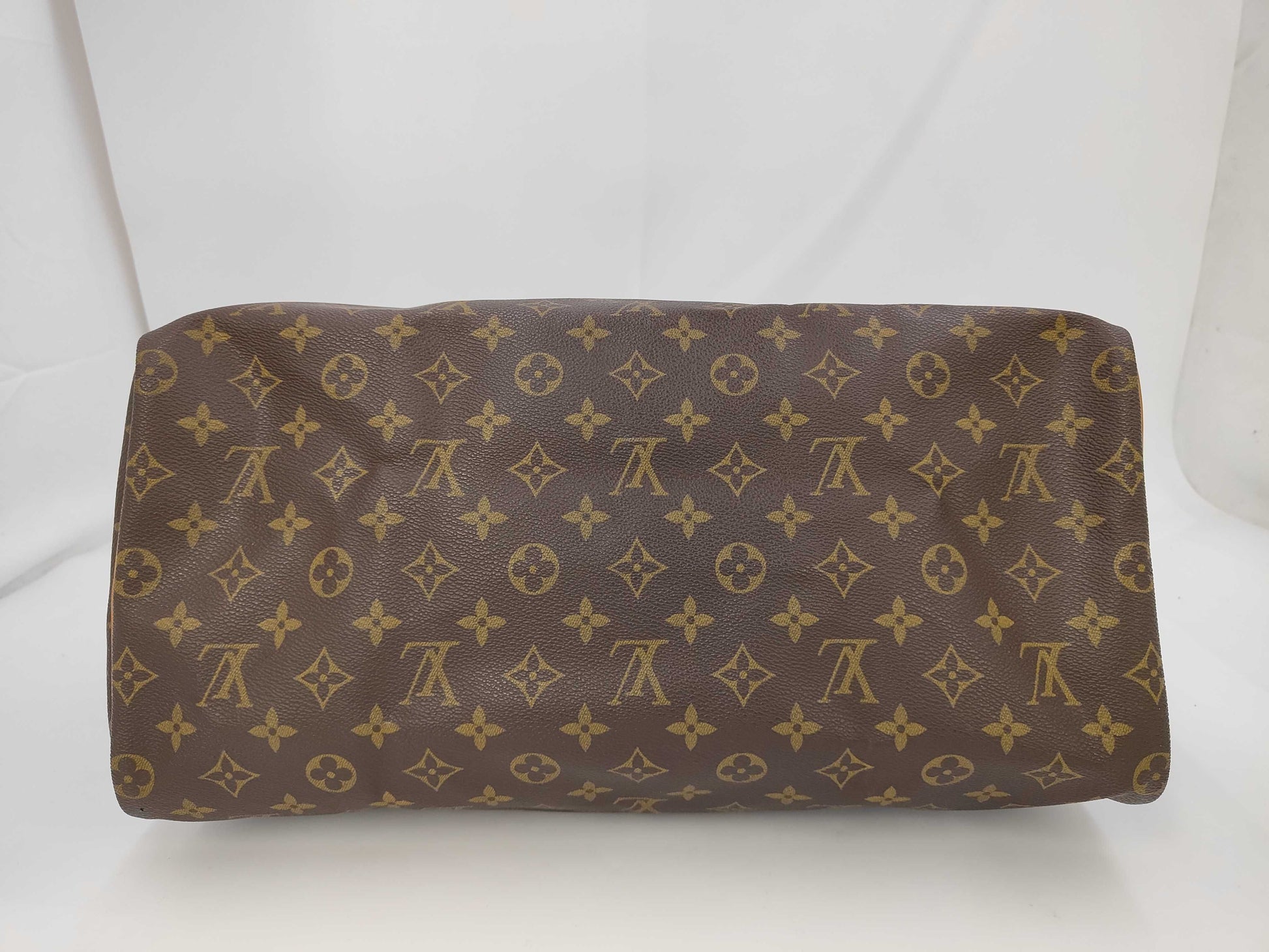 Louis Vuitton Speedy Handbag Monogram Canvas, Brown, Canvas, Handbag