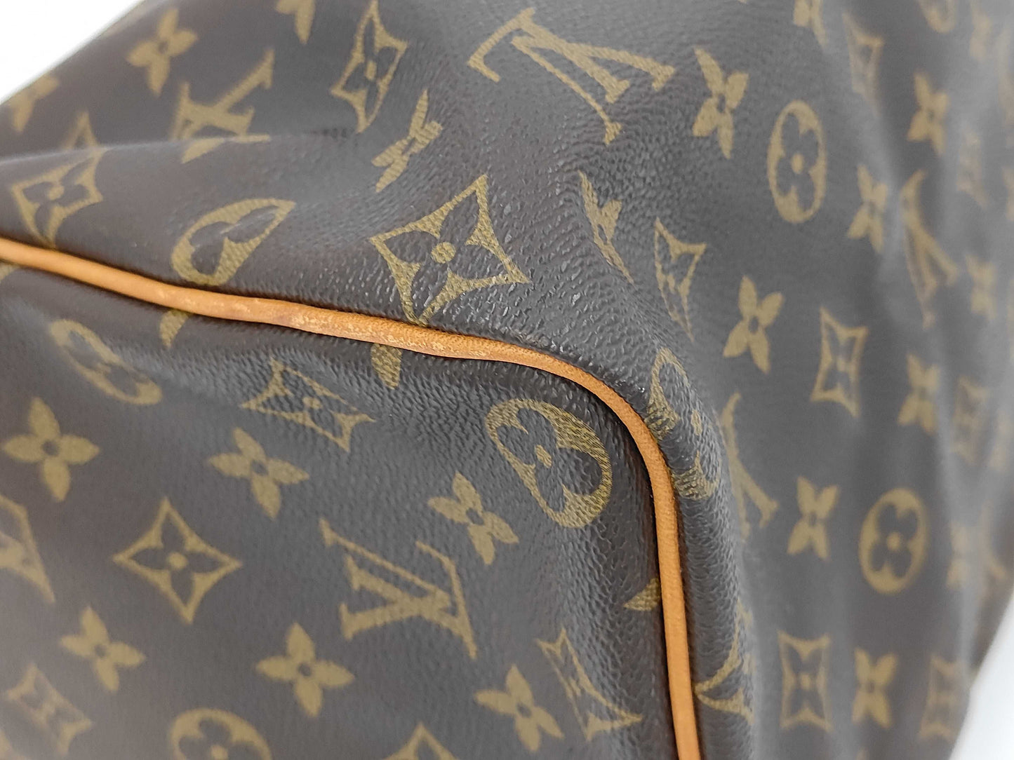 Louis Vuitton Speedy Handbag Monogram Canvas, Brown, Canvas, Handbag