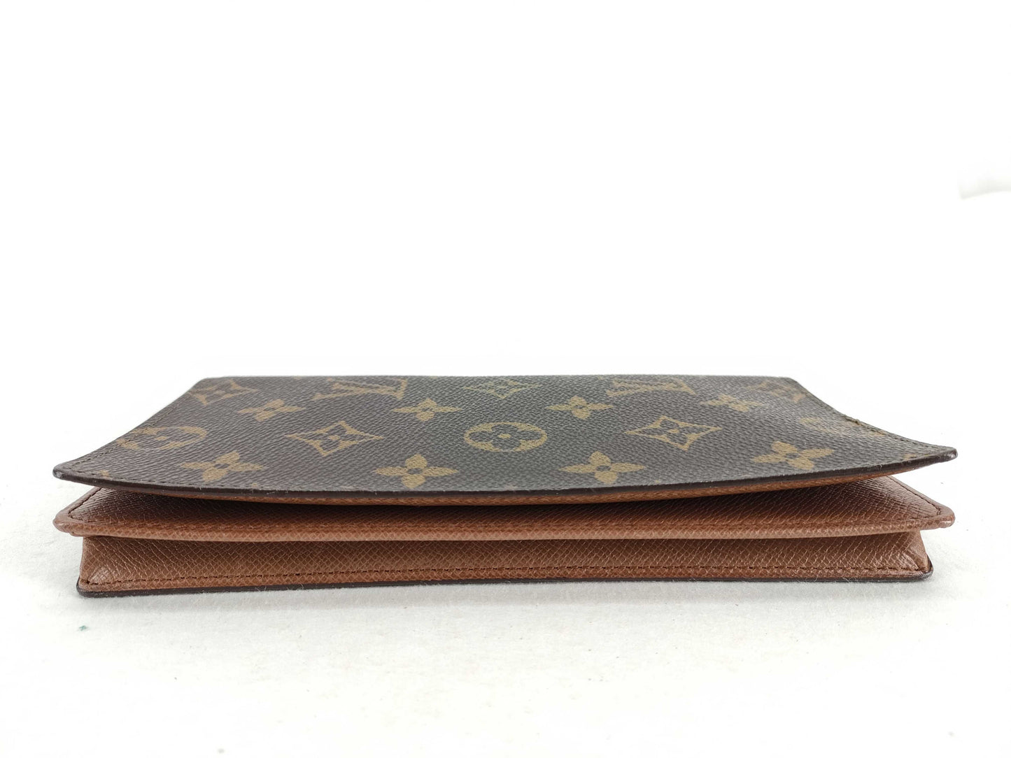 Louis Vuitton Porte Cartes Wallet Monogram Canvas, BROWN, CANVAS, Wallets