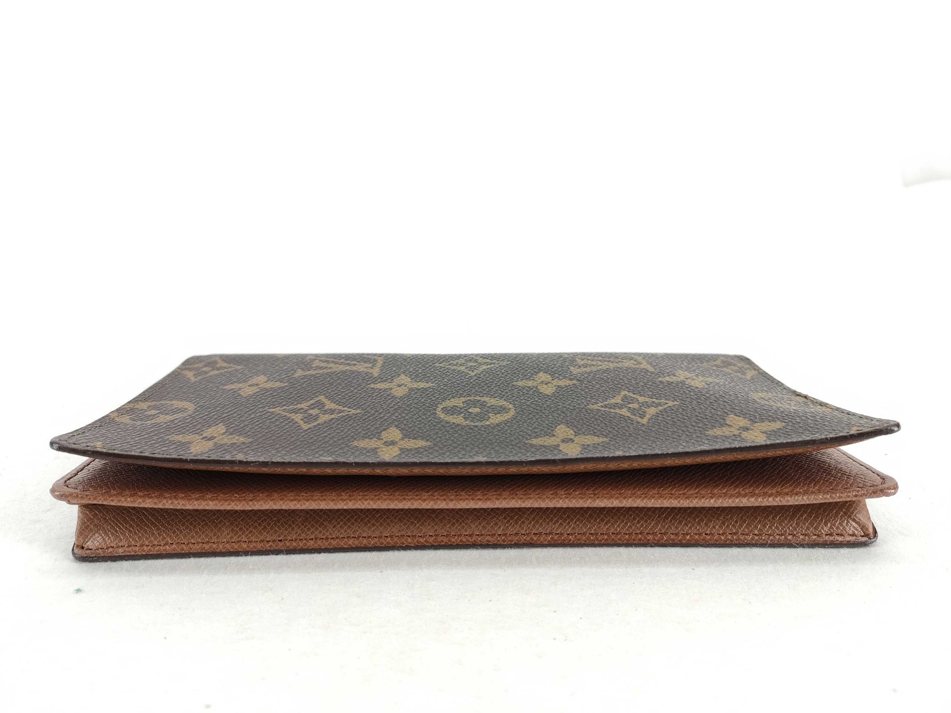 Louis Vuitton Porte Cartes Wallet Monogram Canvas, BROWN, CANVAS, Wallets