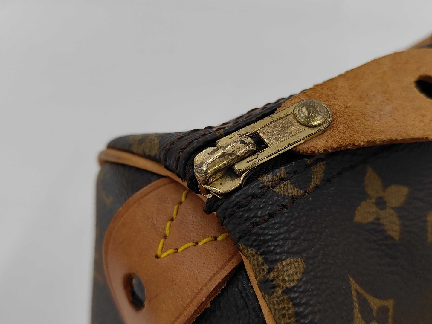 Louis Vuitton Speedy Handbag Monogram Canvas, Brown, Canvas, Handbag