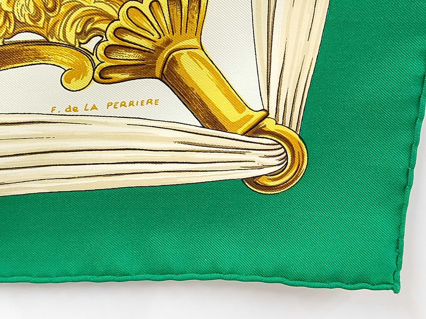Hermes Carré 90 Silk multicolor, Multicolour, Silk, Scarf