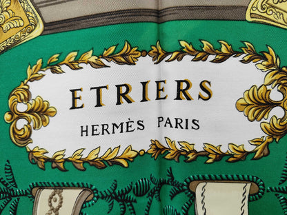 Hermes Carré 90 Silk multicolor, Multicolour, Silk, Scarf