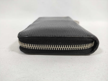 Louis Vuitton Zippy Wallet Epi Leather Epi Leather, Black, Leather, Wallet