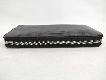 Louis Vuitton Zippy Wallet Epi Leather Epi Leather, Black, Leather, Wallet