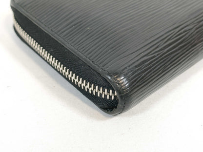 Louis Vuitton Zippy Wallet Epi Leather Epi Leather, Black, Leather, Wallet