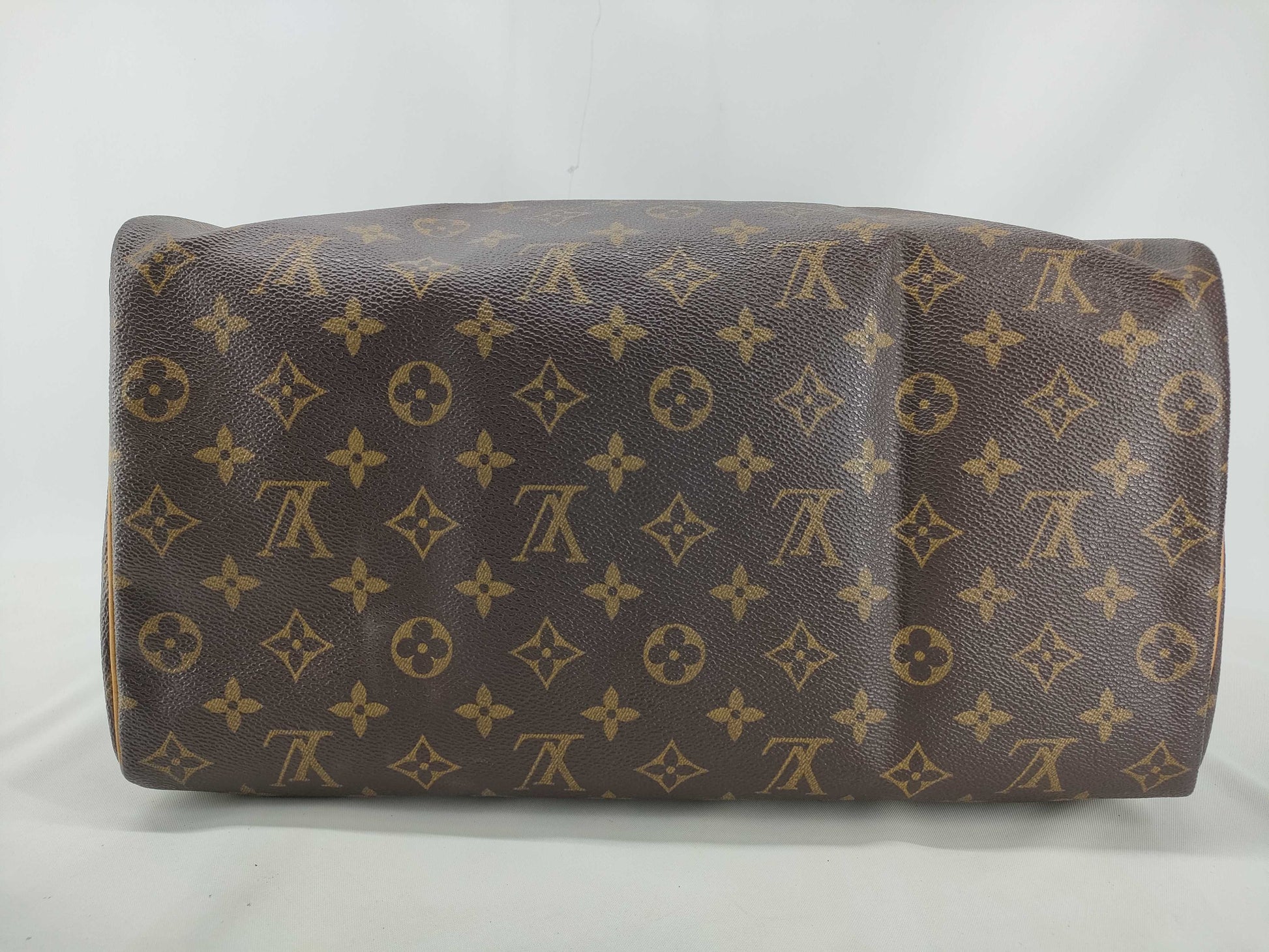 Louis Vuitton Speedy Handbag Monogram Canvas, Brown, Canvas, Handbag