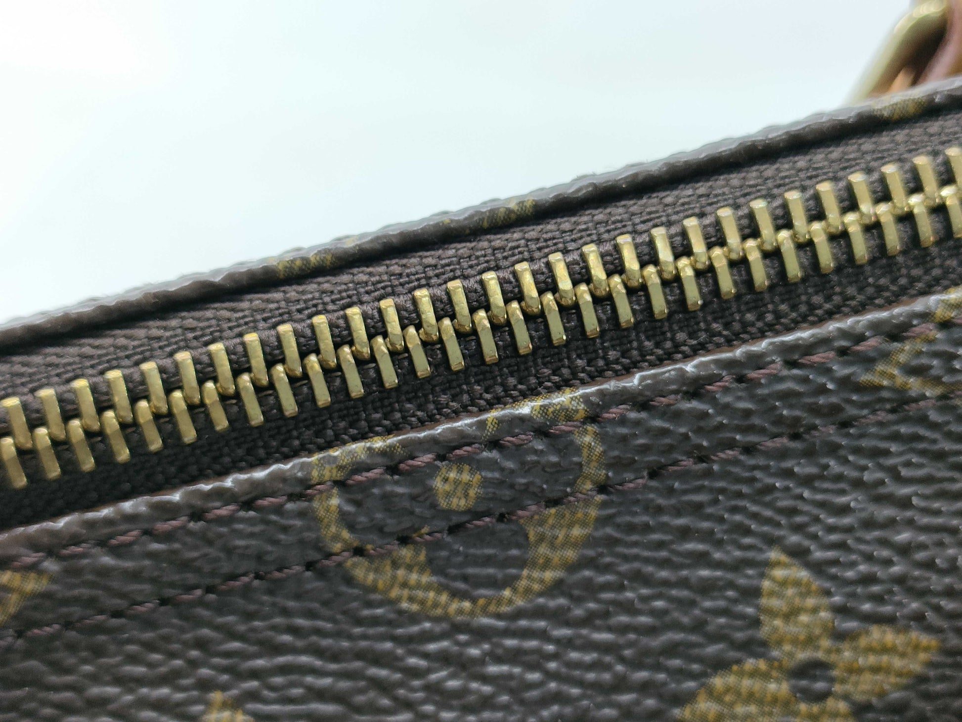 Louis Vuitton Speedy Handbag Monogram Canvas, Brown, Canvas, Handbag