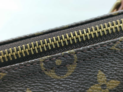 Louis Vuitton Speedy Handbag Monogram Canvas, Brown, Canvas, Handbag