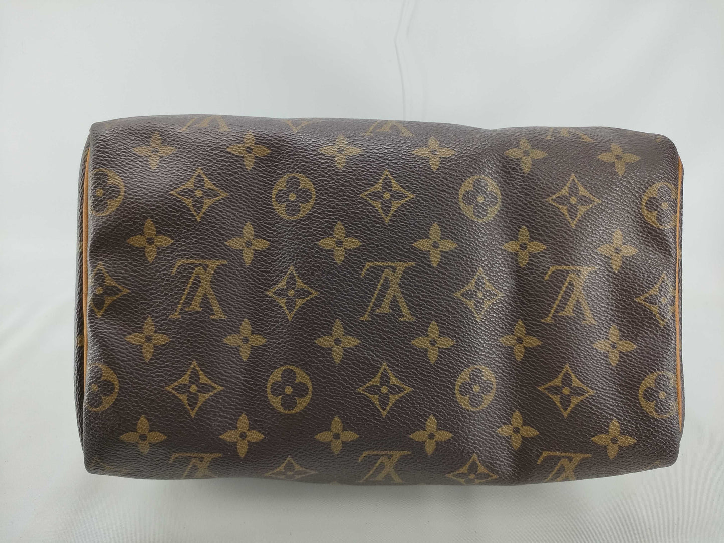 Louis Vuitton Speedy Handbag Monogram Canvas, Brown, Canvas, Handbag