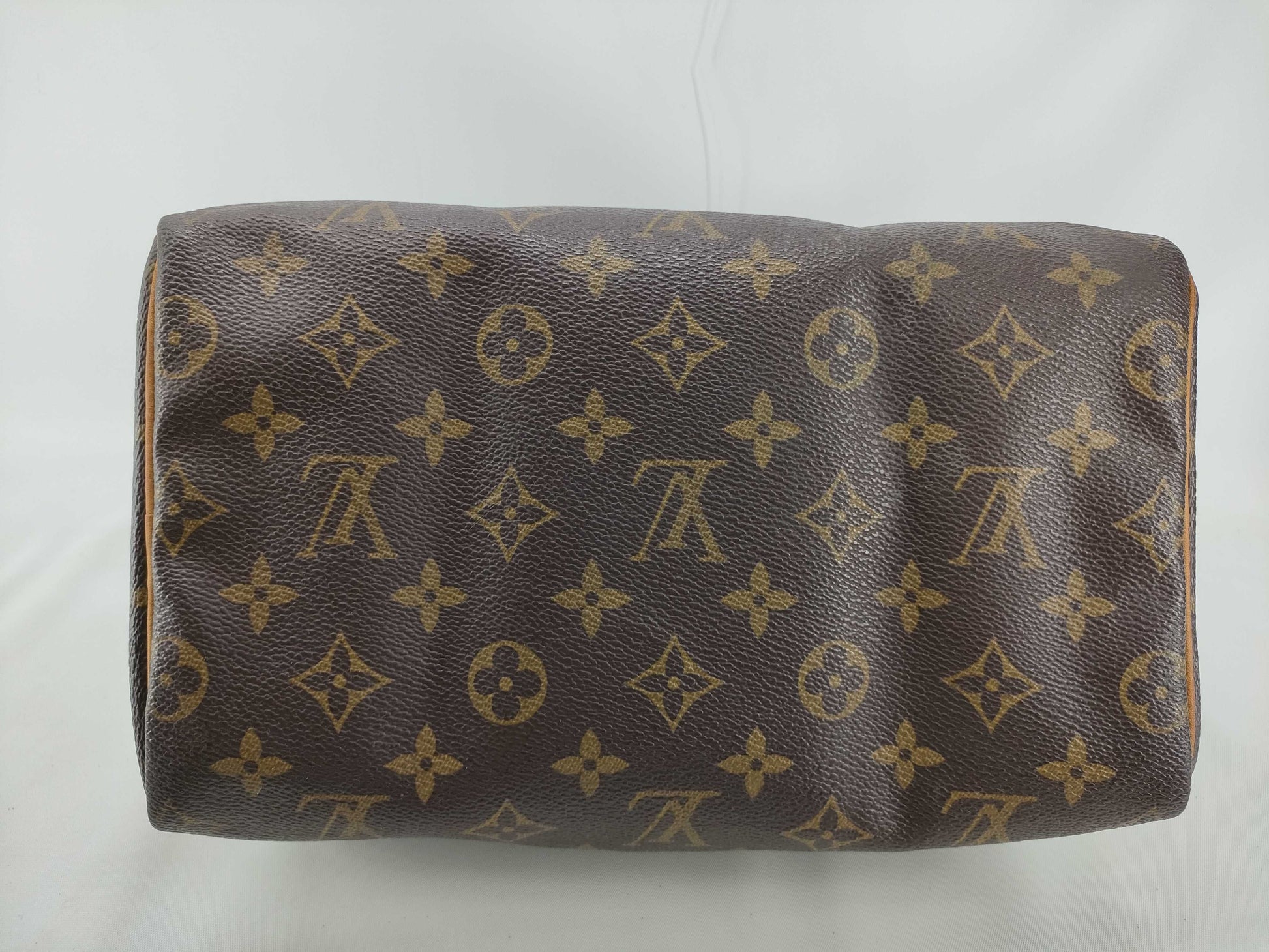 Louis Vuitton Speedy Handbag Monogram Canvas, Brown, Canvas, Handbag