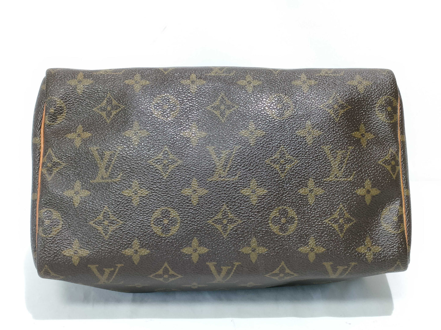 Louis Vuitton Speedy Handbag Monogram Canvas, Brown, Canvas, Handbag