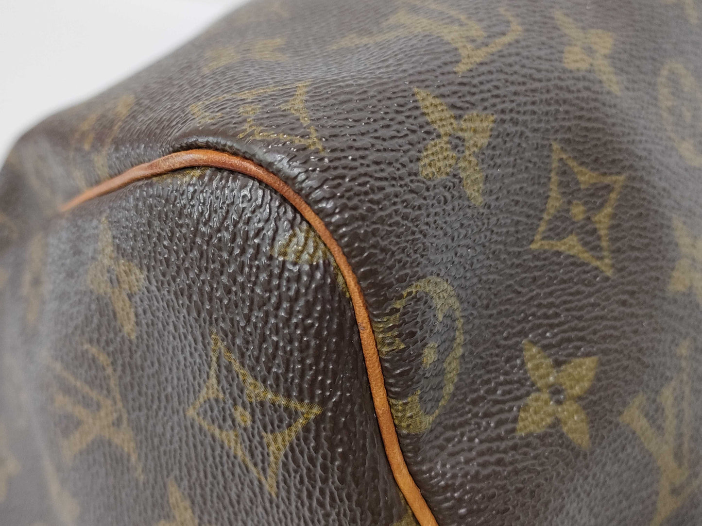 Louis Vuitton Speedy Handbag Monogram Canvas, Brown, Canvas, Handbag