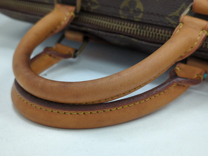Louis Vuitton Speedy Handbag Monogram Canvas, Brown, Canvas, Handbag