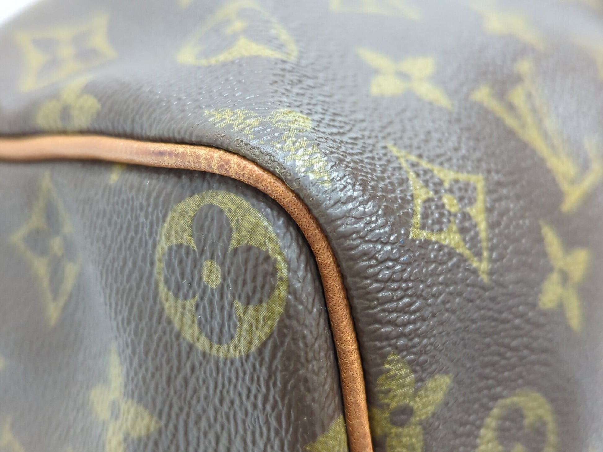 Louis Vuitton Speedy Handbag Monogram Canvas, Brown, Canvas, Handbag