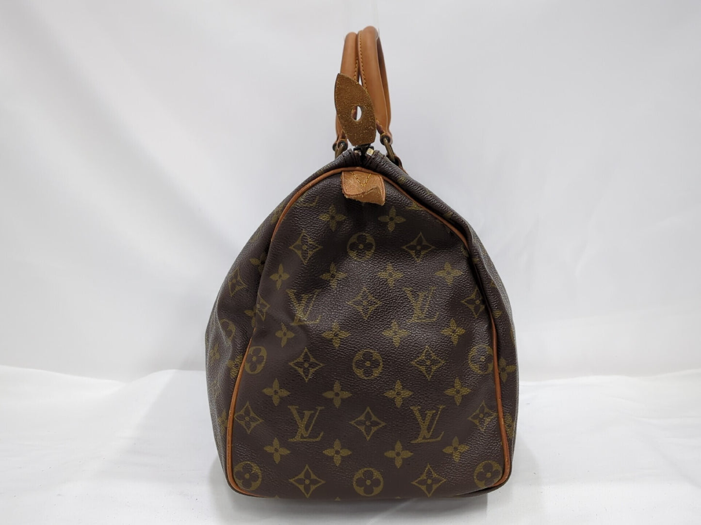 Louis Vuitton Speedy Handbag Monogram Canvas, Brown, Canvas, Handbag
