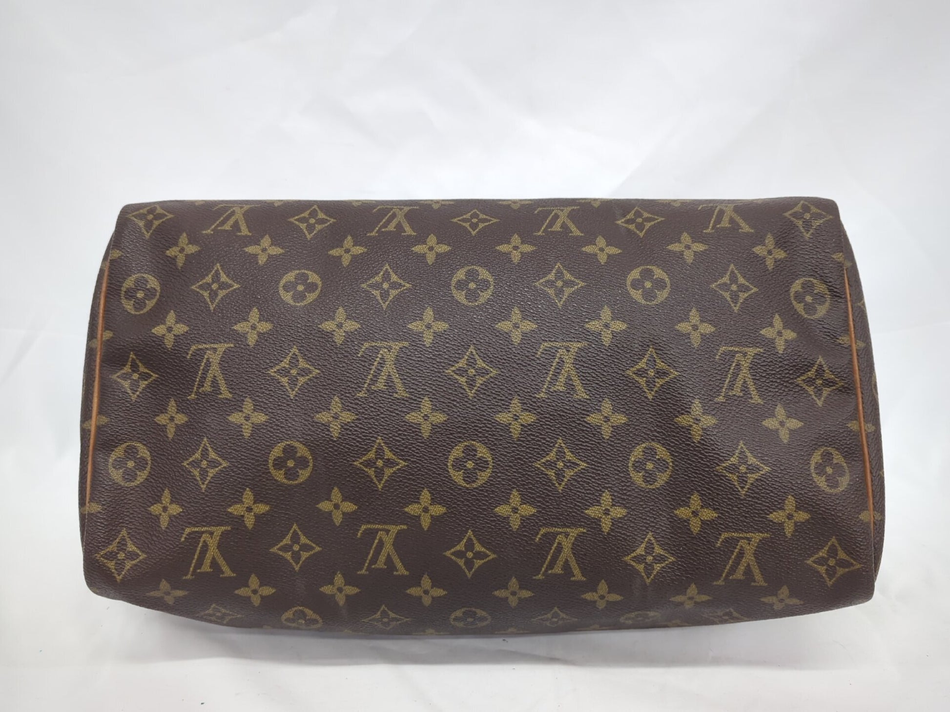 Louis Vuitton Speedy Handbag Monogram Canvas, Brown, Canvas, Handbag