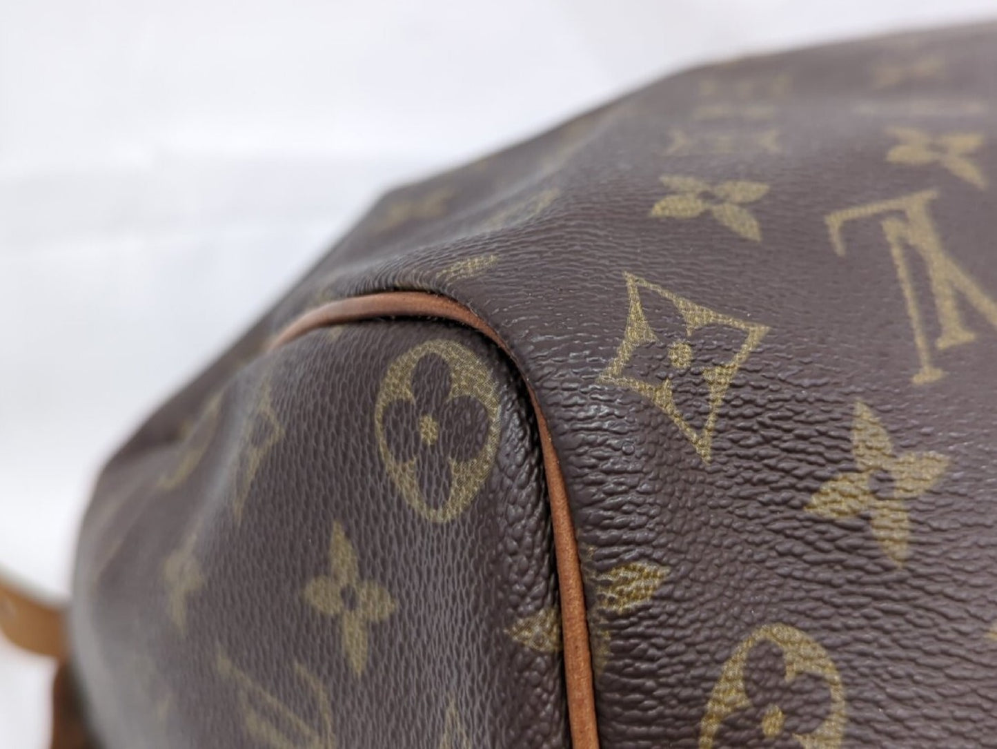 Louis Vuitton Speedy Handbag Monogram Canvas, Brown, Canvas, Handbag