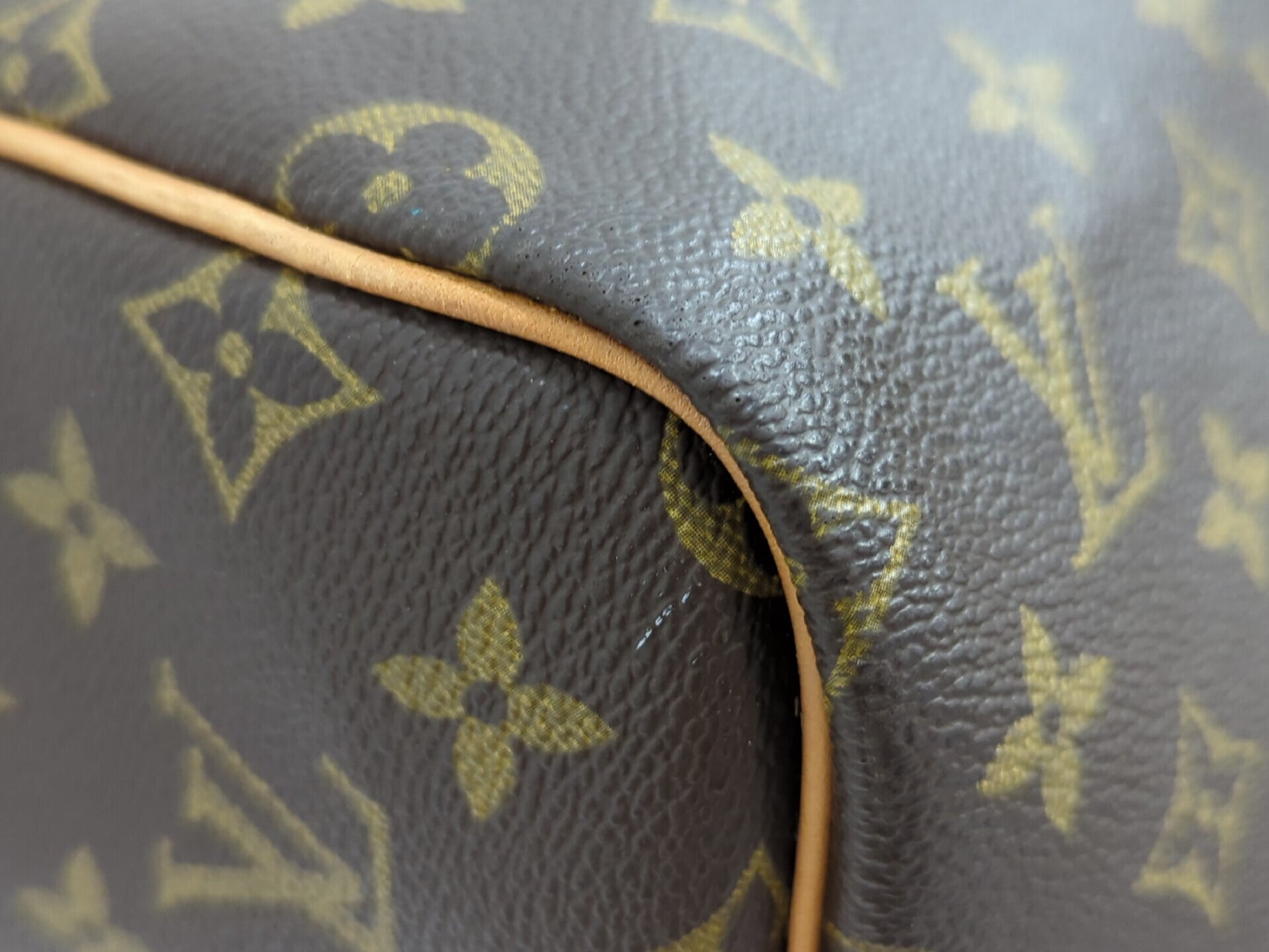Louis Vuitton Keepall Bag Monogram Canvas, Brown, Canvas, Travel Bag