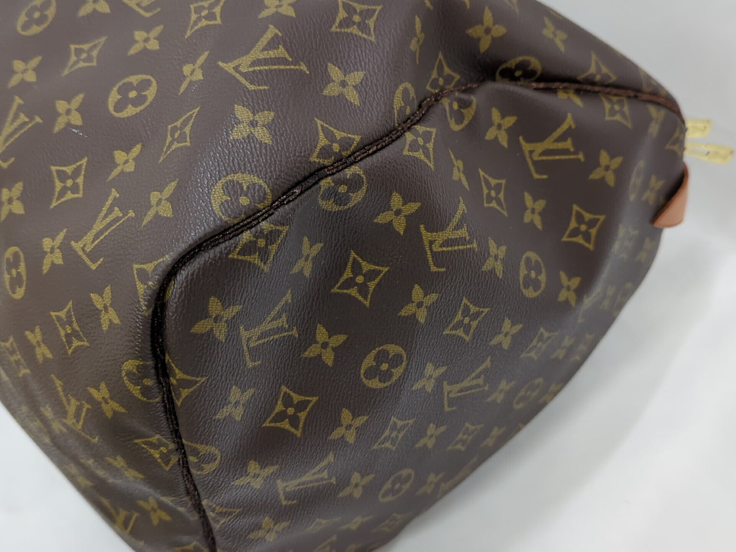Louis Vuitton Keepall Bag Monogram Canvas, Brown, Canvas, Travel Bag