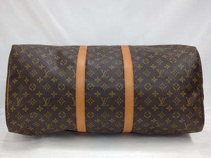 Louis Vuitton Keepall Bag Monogram Canvas, Brown, Canvas, Travel Bag
