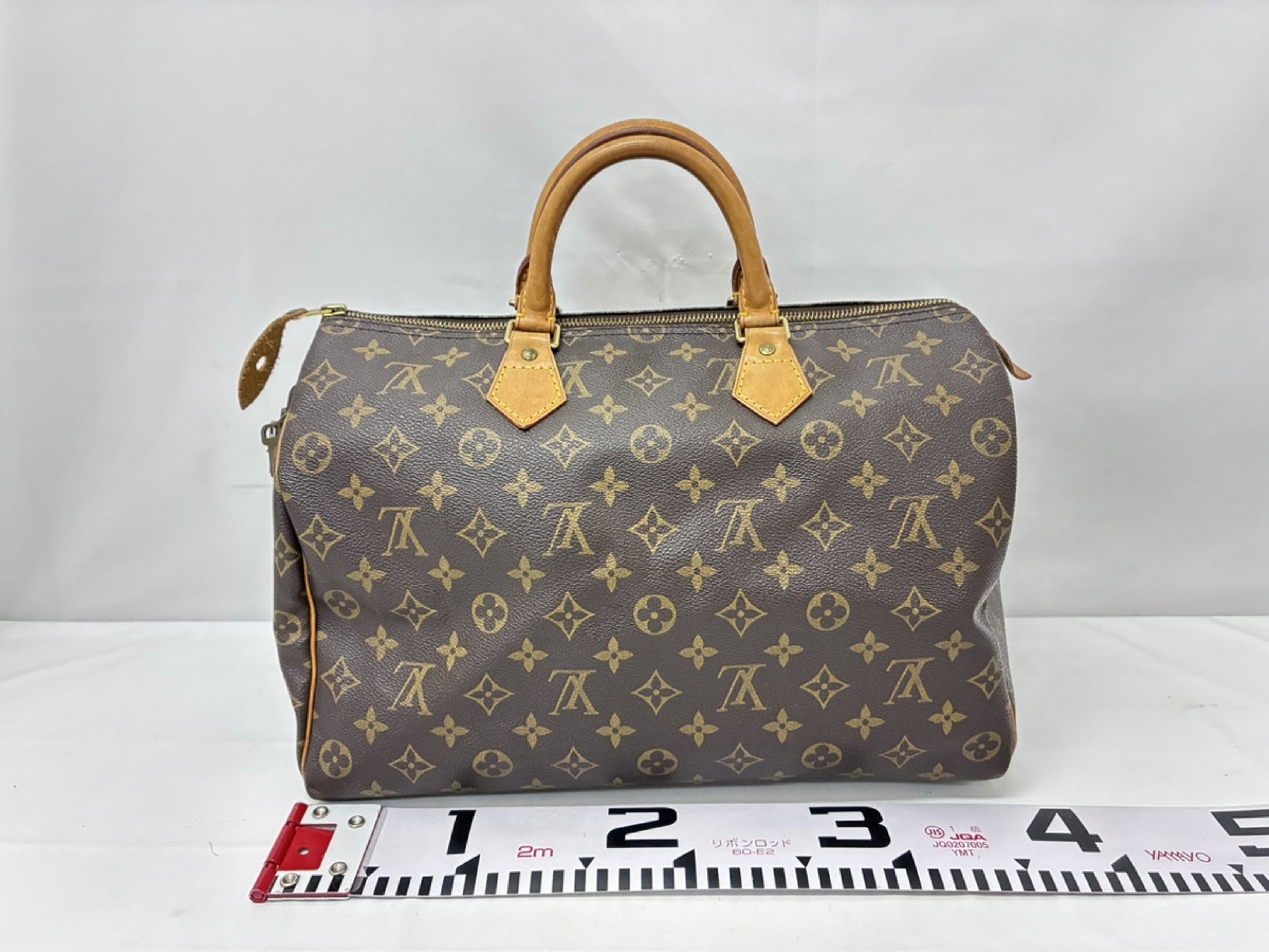 Louis Vuitton Speedy Handbag Monogram Canvas, Brown, Canvas, Handbag