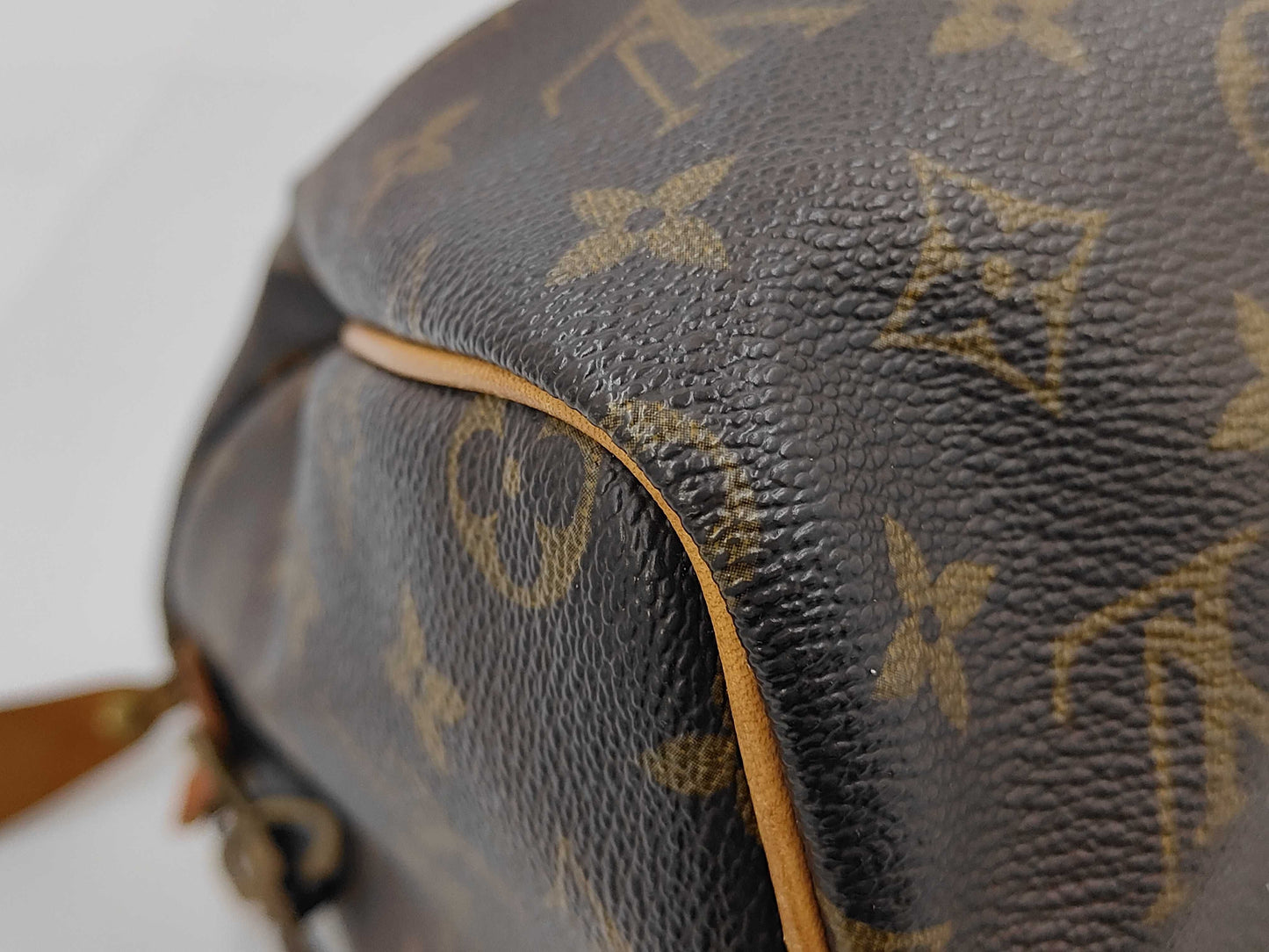 Louis Vuitton Speedy Handbag Monogram Canvas, Brown, Canvas, Handbag