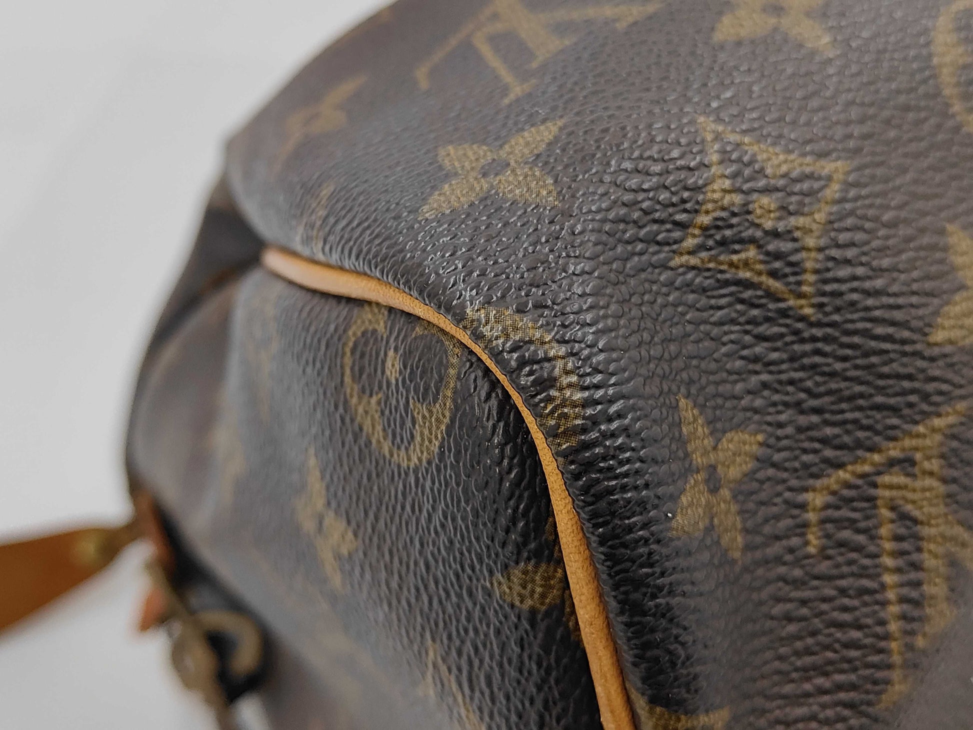 Louis Vuitton Speedy Handbag Monogram Canvas, Brown, Canvas, Handbag
