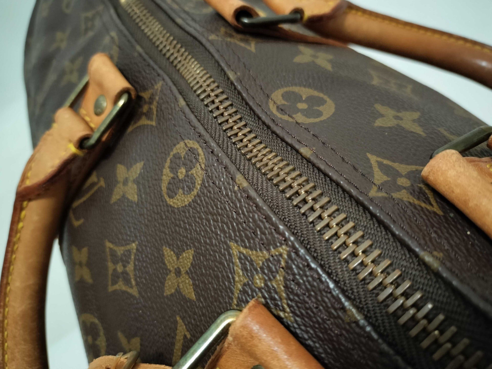Louis Vuitton Keepall Bag Monogram Canvas, Brown, Canvas, Handbag