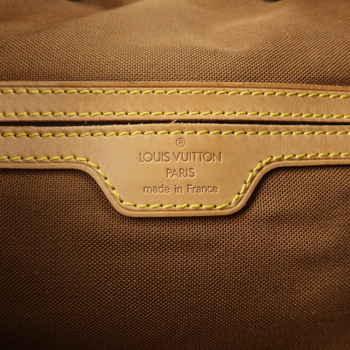 Louis Vuitton Vintage Montsouris Monogram Canvas, Brown, Canvas, Backpack
