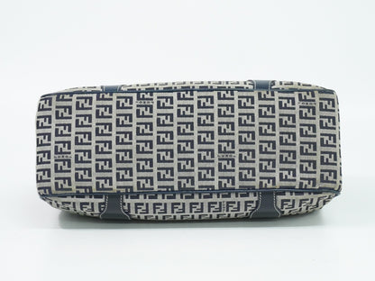 Fendi Vintage shoulderbag Canvas, Navy, Canvas, Shoulder Bag