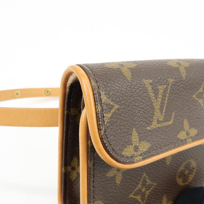 Louis Vuitton Florentine Waist Monogram Canvas, Brown, Canvas, Handbag