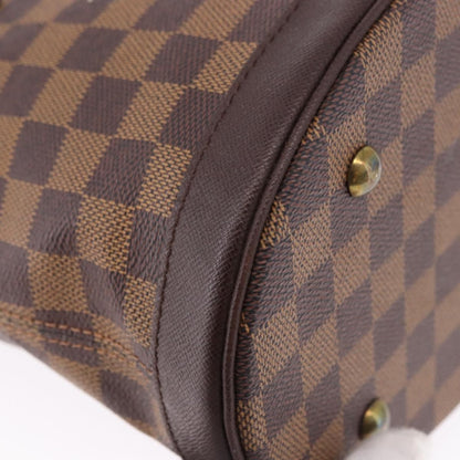 Louis Vuitton Marais Bucket Damier Ebene, Brown, Canvas, Shoulder Bag