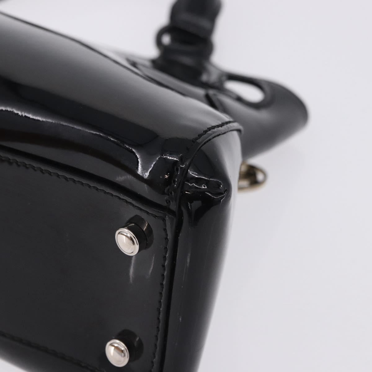 Cartier Marcello Patent leather, Black, Patent Leather, Handbag