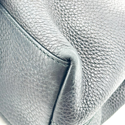 Gucci Soho Chain Strap Leather, Black, Leather, Shoulder Bag