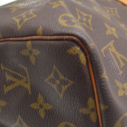Louis Vuitton Keepall Monogram Canvas, Brown, Canvas, Travel Bag