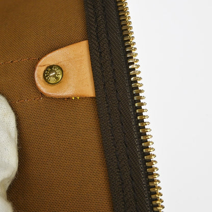 Louis Vuitton Keepall Bandoulière Monogram, Brown, Canvas, Travel Bag