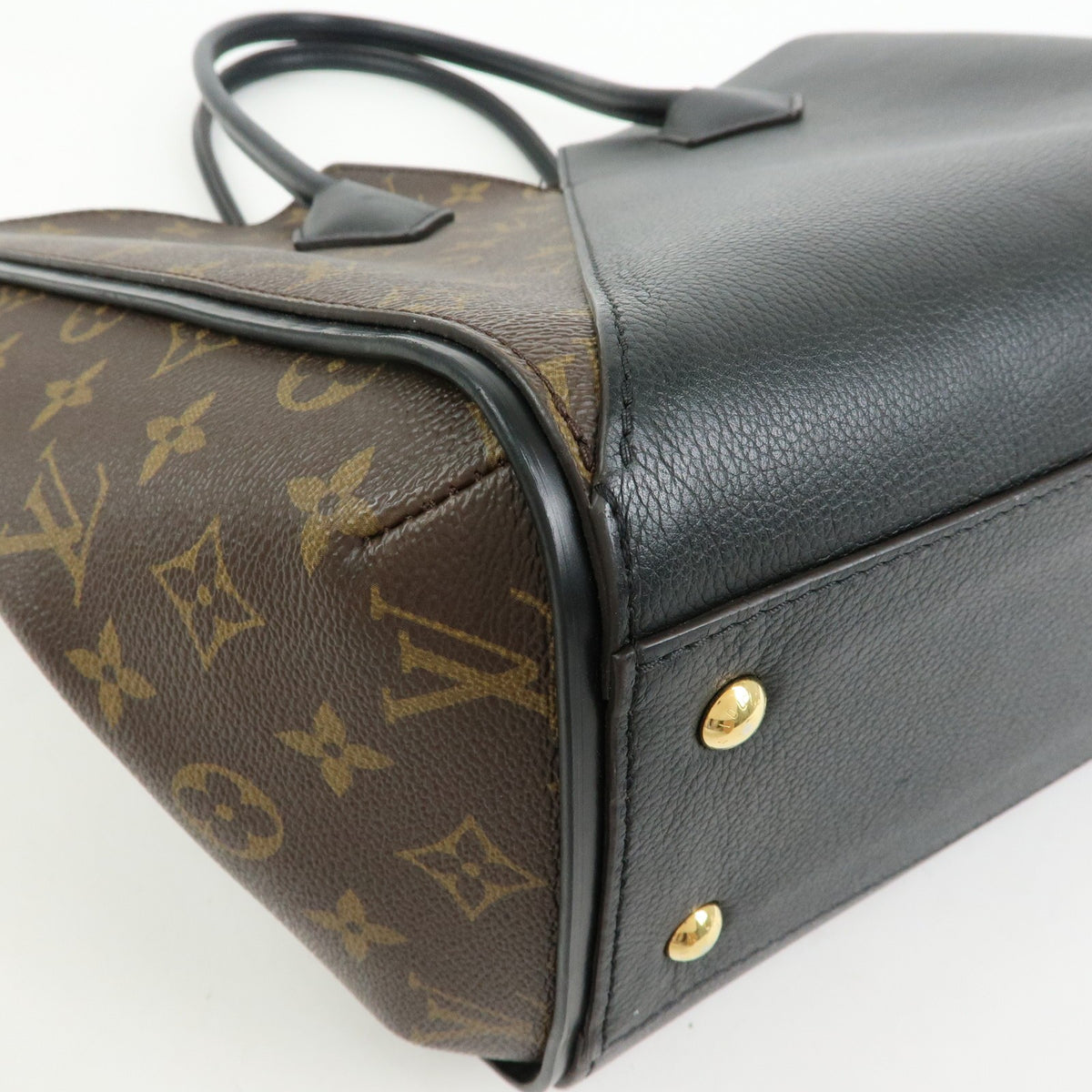 Louis Vuitton Kimono Monogram Canvas and Leather, Black, Canvas, Handbag