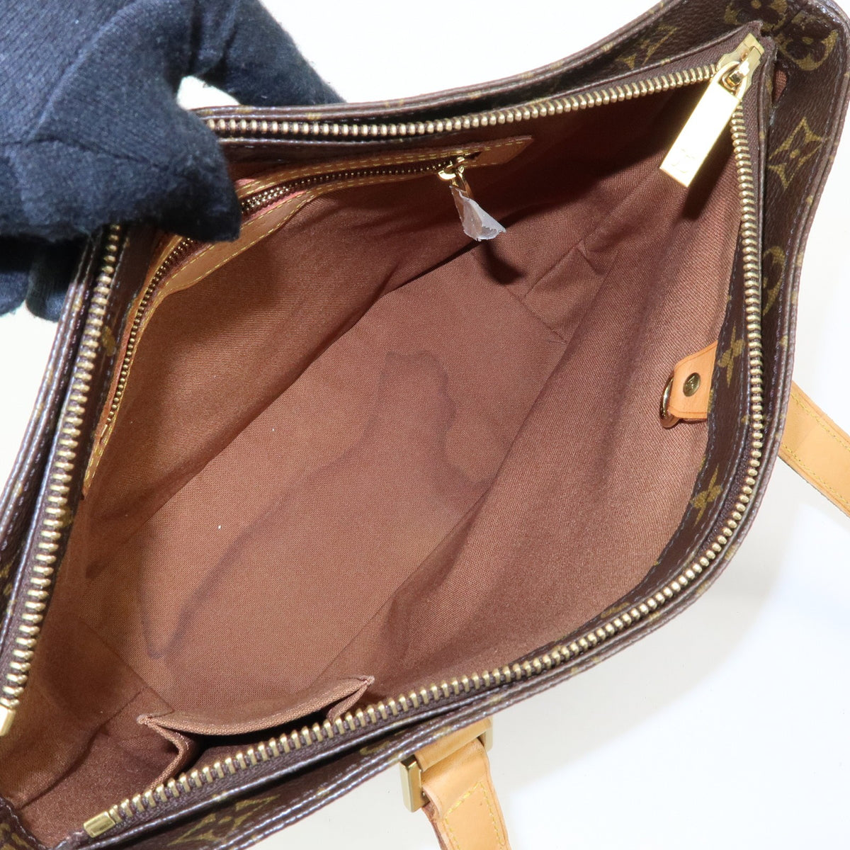 Louis Vuitton Cabas Piano Monogram Canvas, Brown, Canvas, Tote Bag