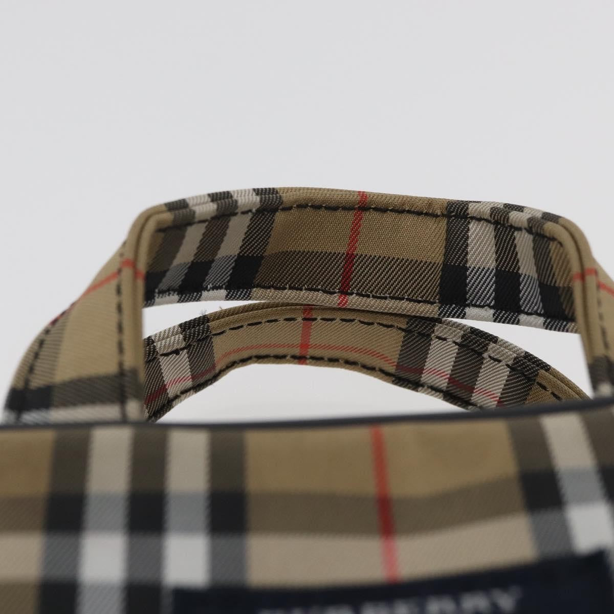 Burberry Nova Check Nylon, Beige, Nylon, Handbag