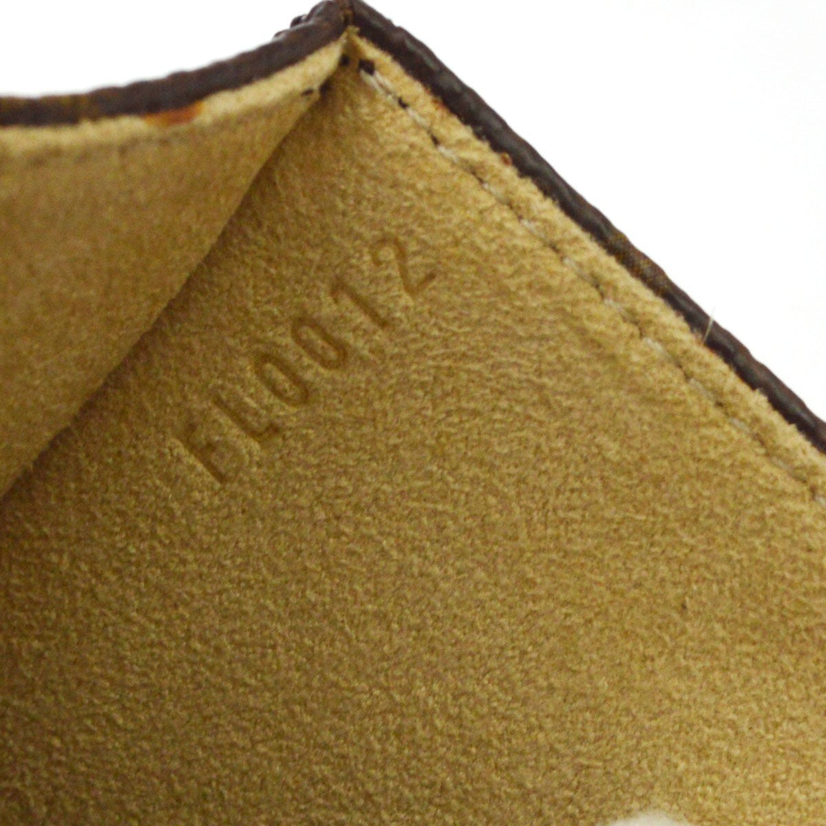 Louis Vuitton Florentine Pochette Canvas, Brown, Canvas, Clutch