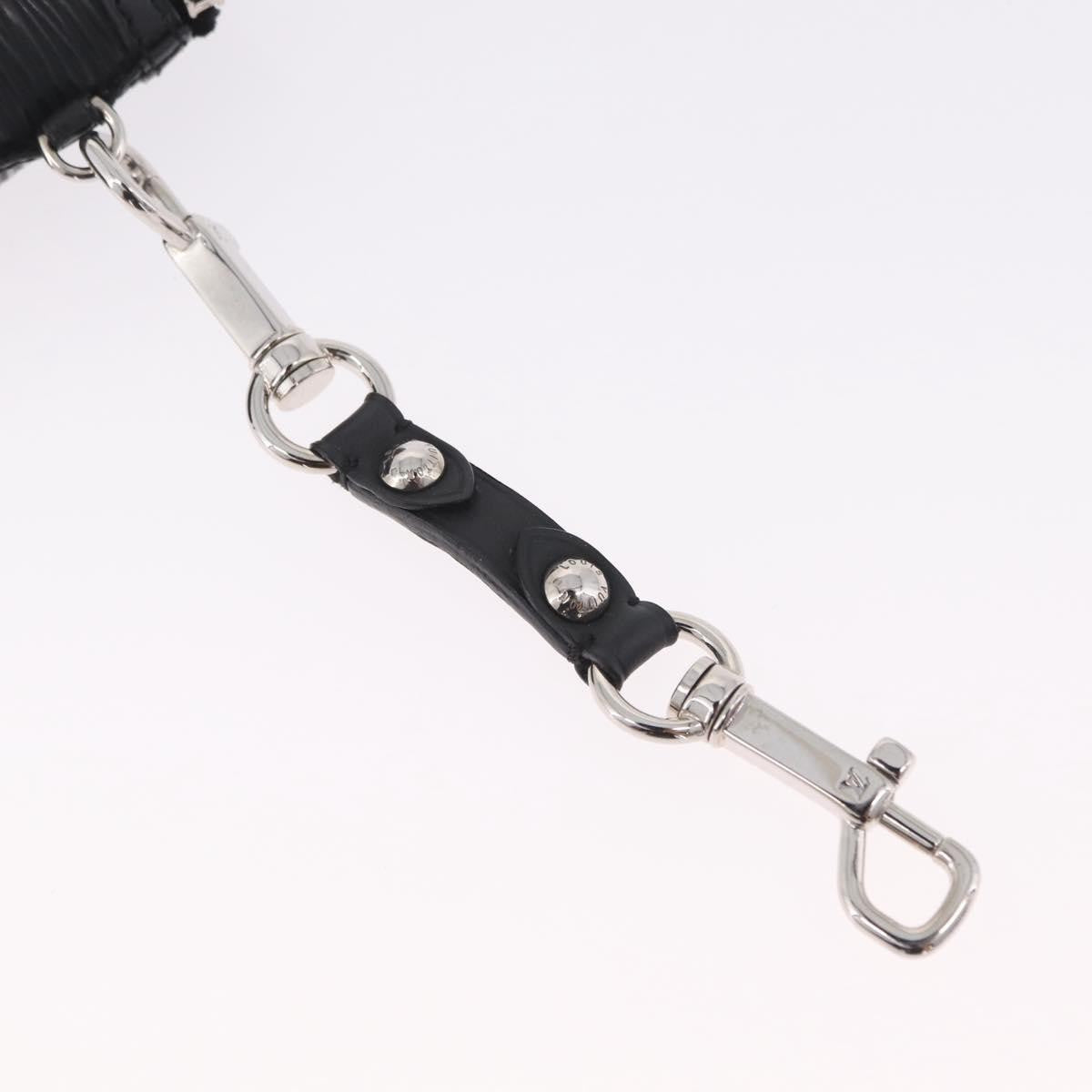 Louis Vuitton Lockit Epi Leather, Black, Leather, Handbag
