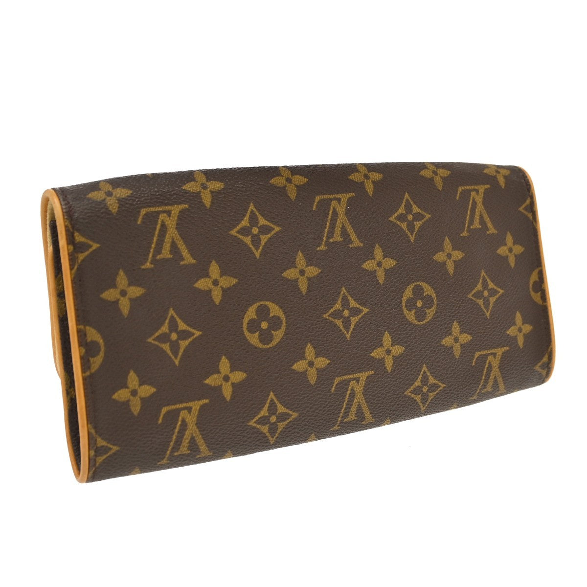 Louis Vuitton Twin Monogram, Brown, Canvas, Clutch