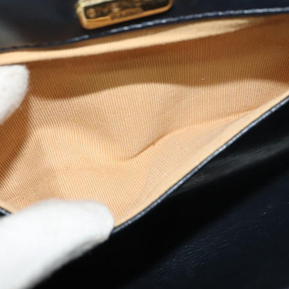 Givenchy Vintage 4G Leather, Navy, Leather, Shoulder Bag