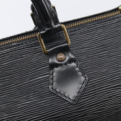 Louis Vuitton Speedy Epi Leather, Black, Leather, Handbag