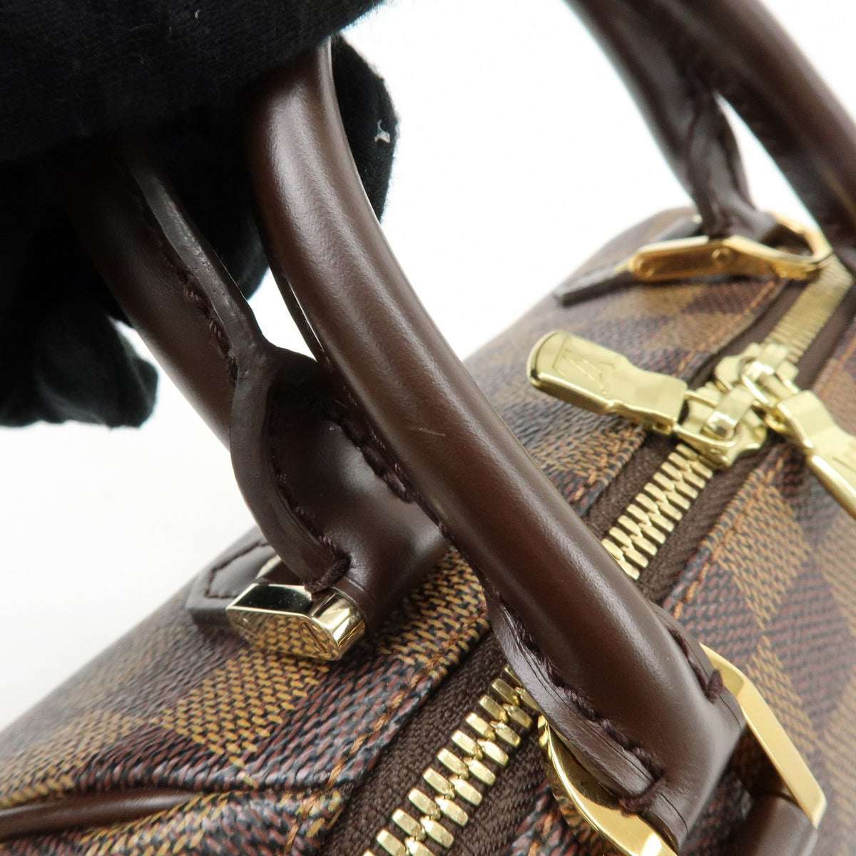 Louis Vuitton Ribera Damier, Brown, Canvas, Handbag